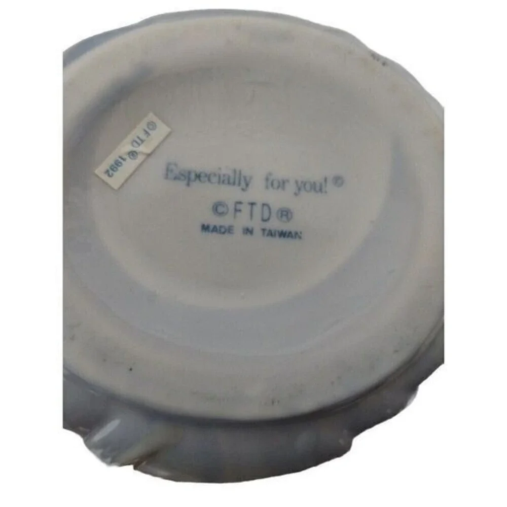 FTD Ceramic Planter Floral Cachepot 